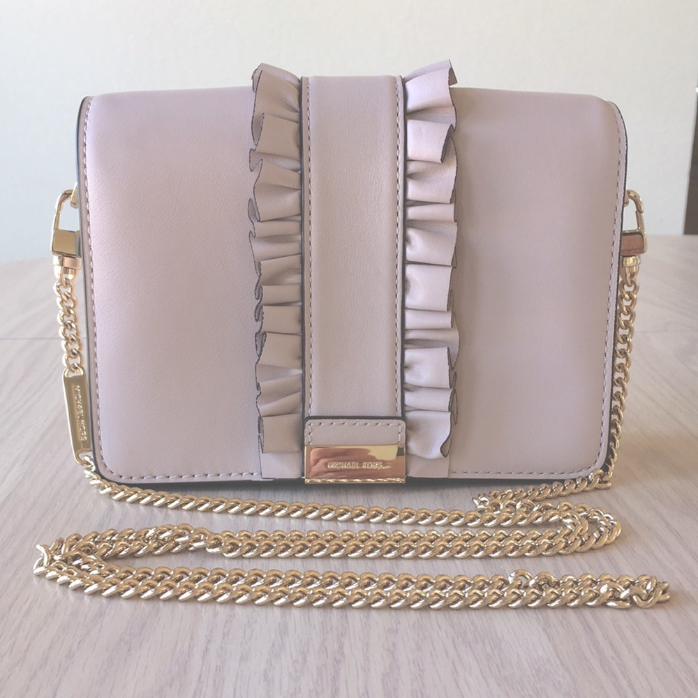 NWOT, Michael Kors Leather Crossbody Bag